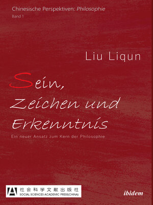 cover image of Sein, Zeichen und Erkenntnis